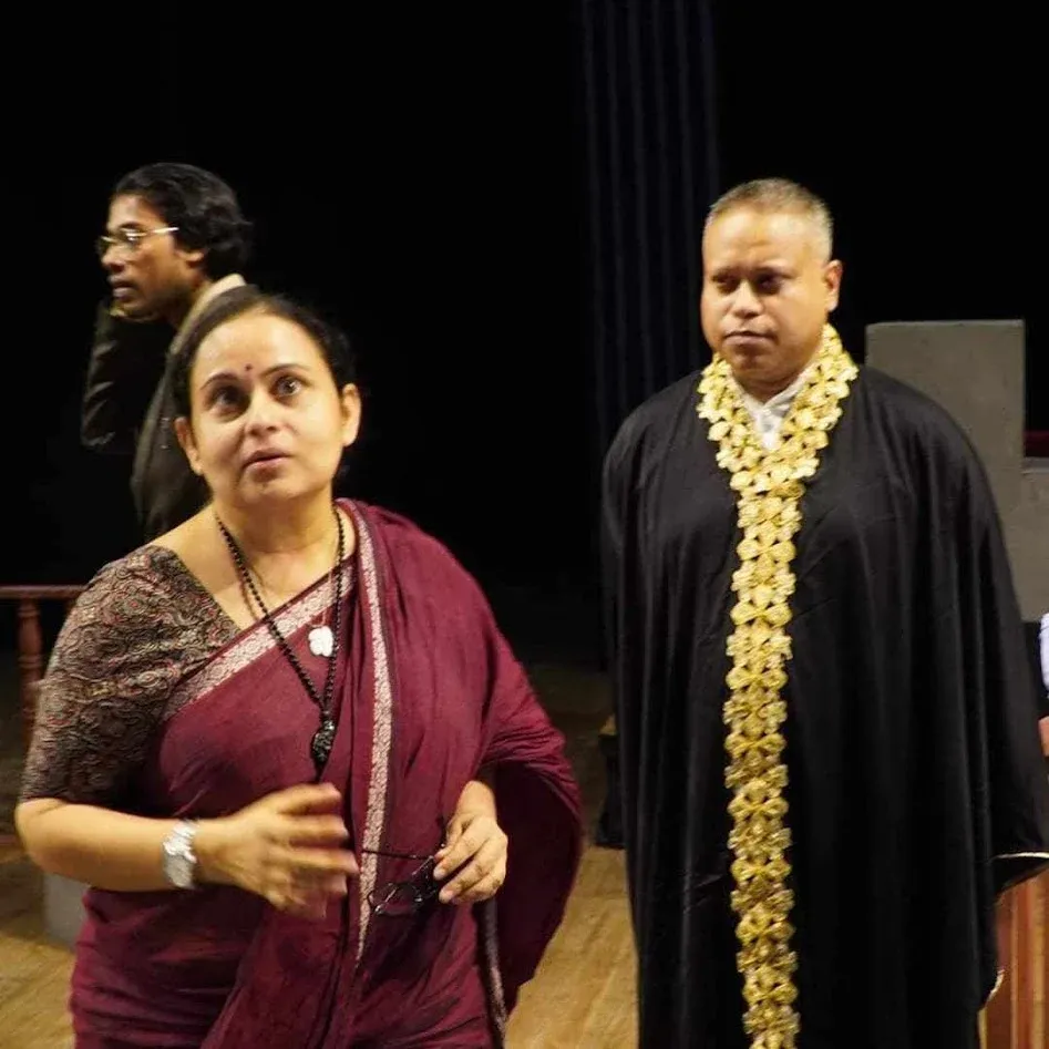 Sami Doha performing in Begum’s Blunder